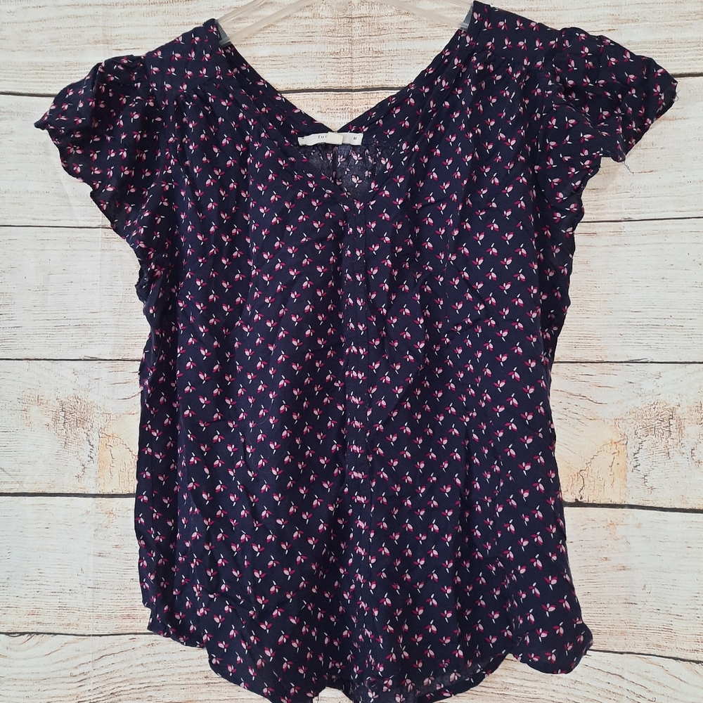 Silky, semi-sheer Blouse